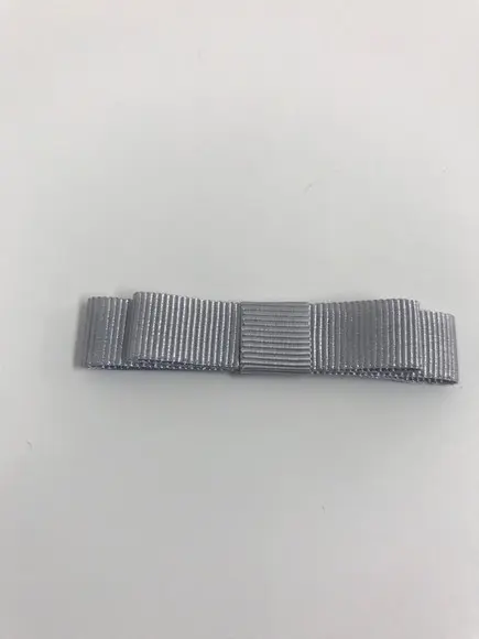 Laço Duplo Cinza Prata