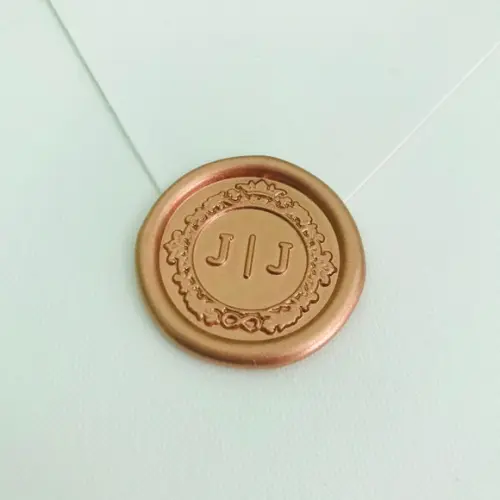 Lacre - J|j com Arabescos