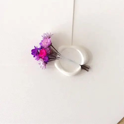 Lacre de Cera - Com flores sempre vivas