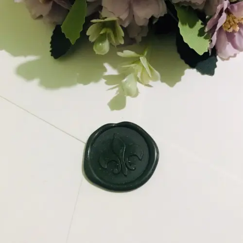 Lacre de Cera - Flor de Liz