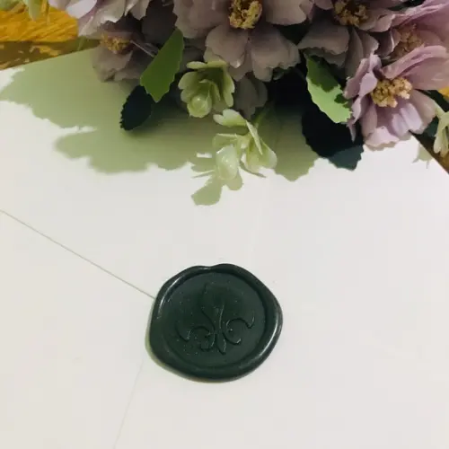 Lacre de Cera - Flor de Liz