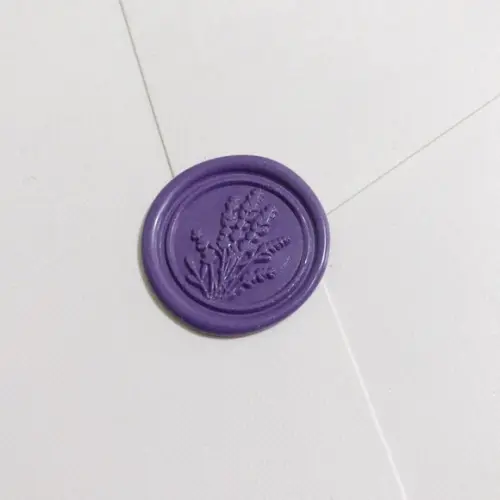Lacre de Cera - Lavanda 2