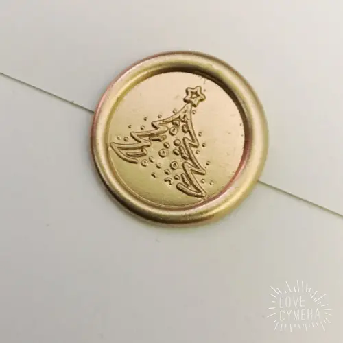 Lacre de Cera - Natal