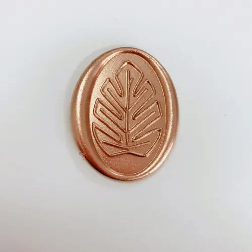 Lacre Oval - Folha Grande