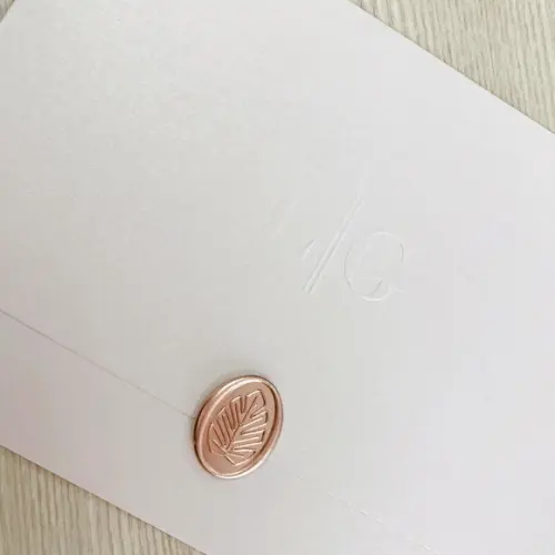 Lacre Oval - Folha Grande