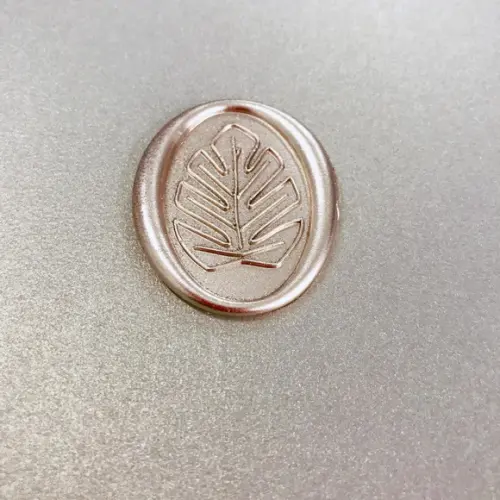 Lacre Oval - Folha Grande