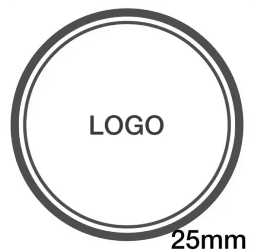 Sinete 30mm + 600 Lacres - Logo Empresarial