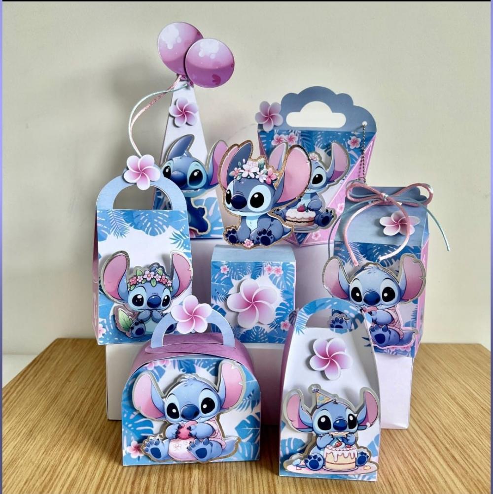 kit festa Stitch 15 peças
