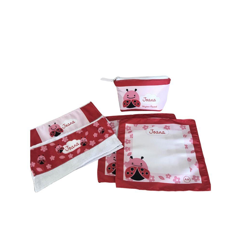 KIT ESCOLAR PERSONALIZADO JOANINHA - 11 PEÇAS