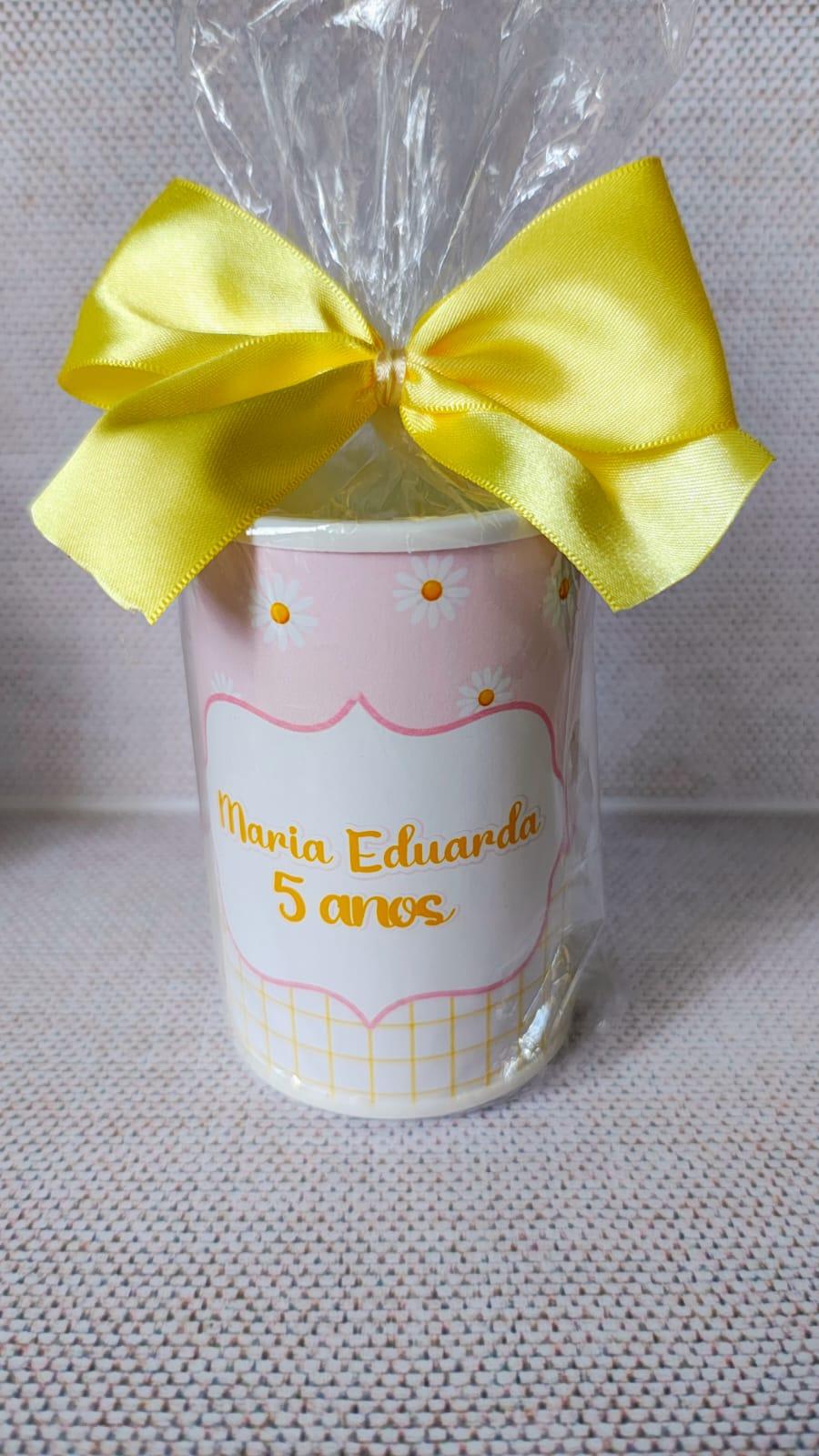 cofrinho personalizado margarida