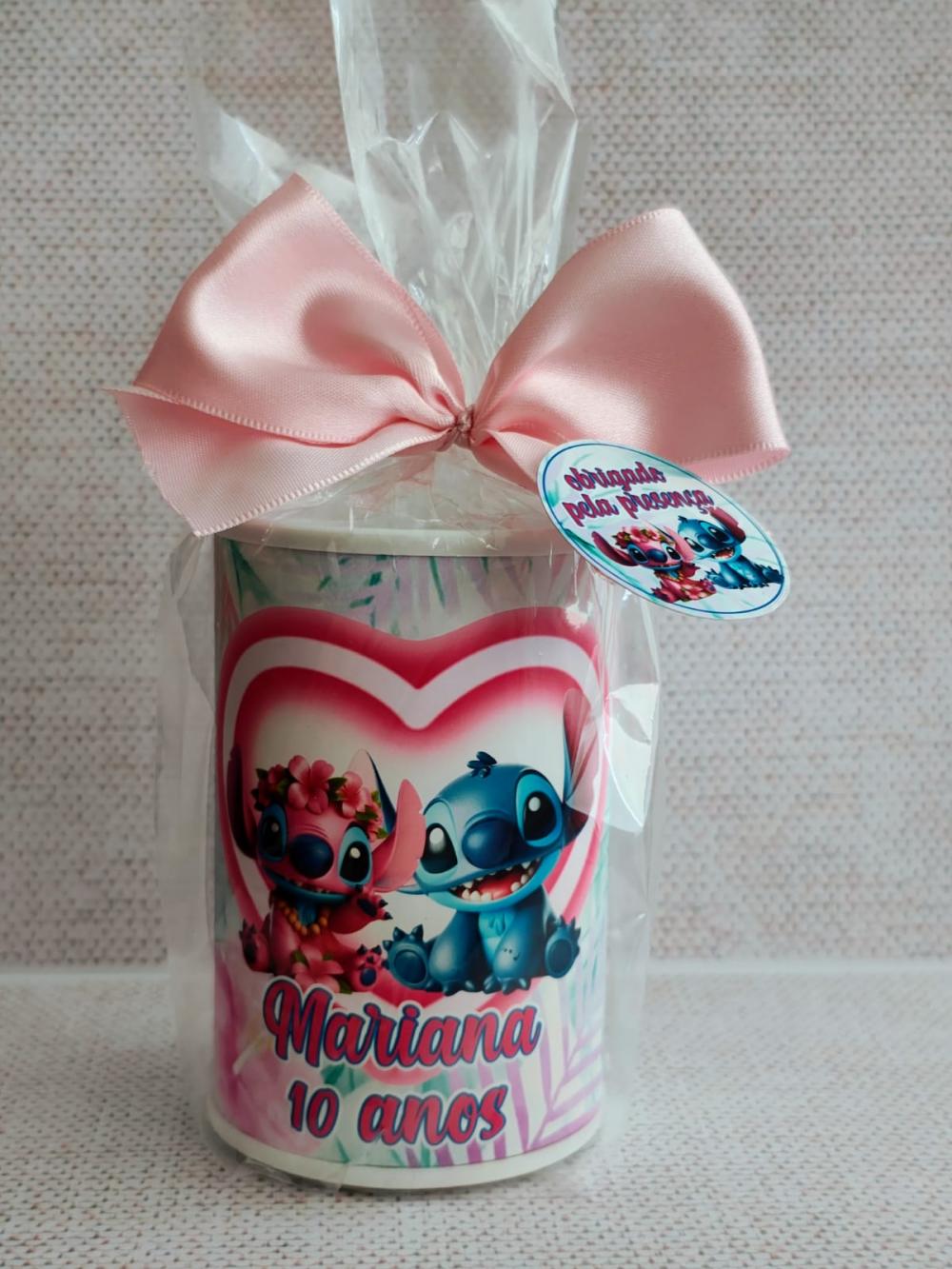 Cofrinho personalizado stitch