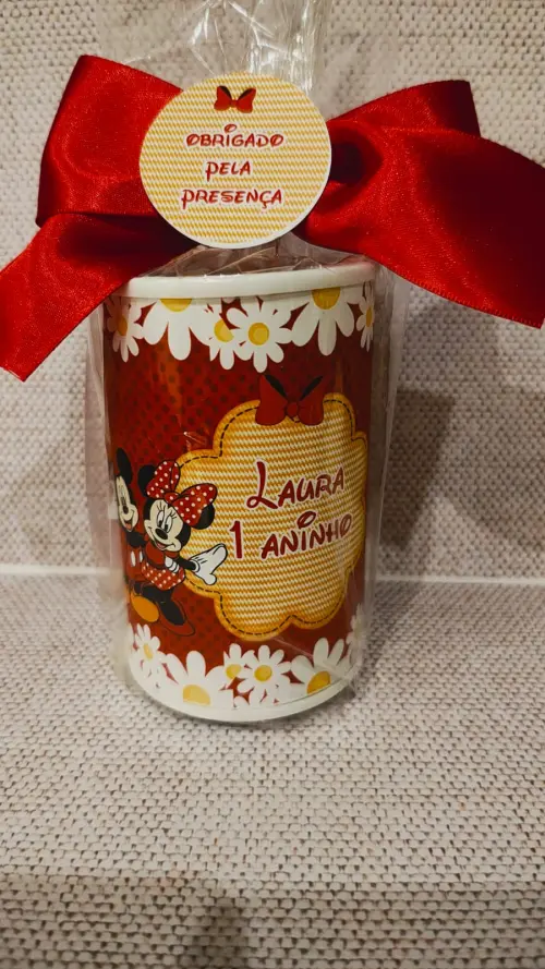 Cofrinho personalizado Minnie