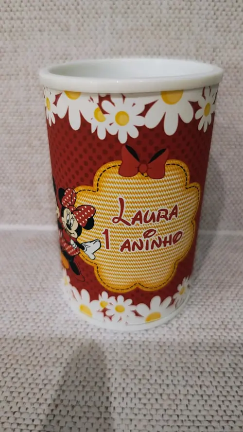 Cofrinho personalizado Minnie
