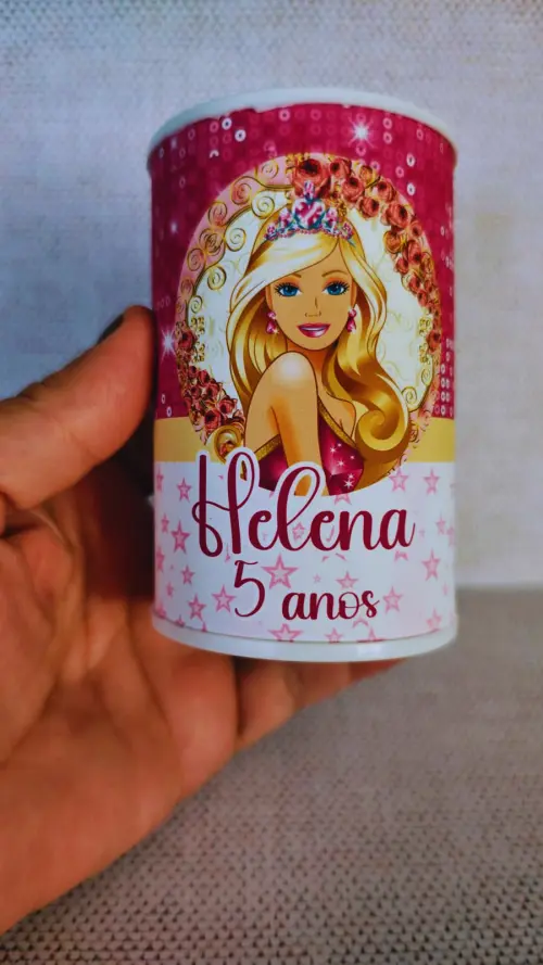 cofrinho Barbie
