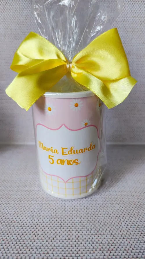 cofrinho personalizado margarida