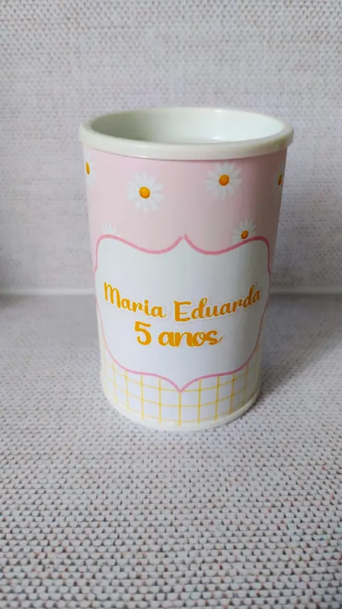 cofrinho personalizado margarida