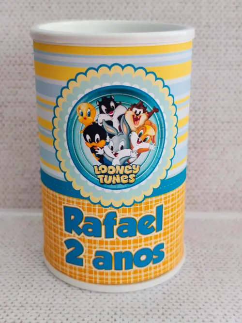 Cofrinho looney tunes baby