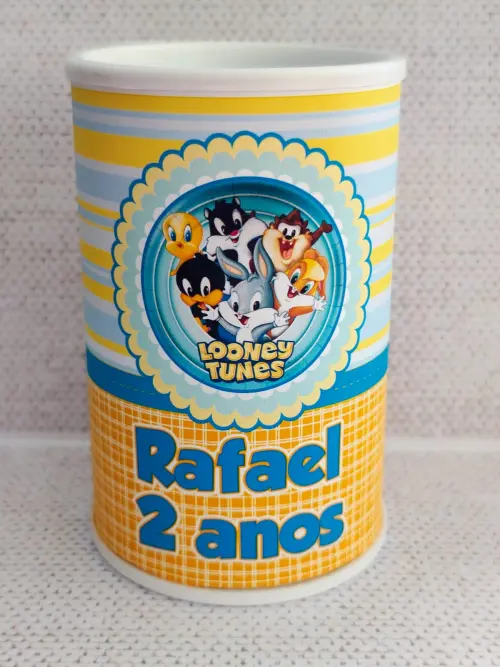 Cofrinho looney tunes baby
