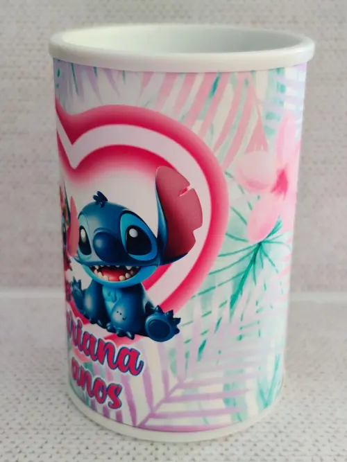 Cofrinho personalizado stitch