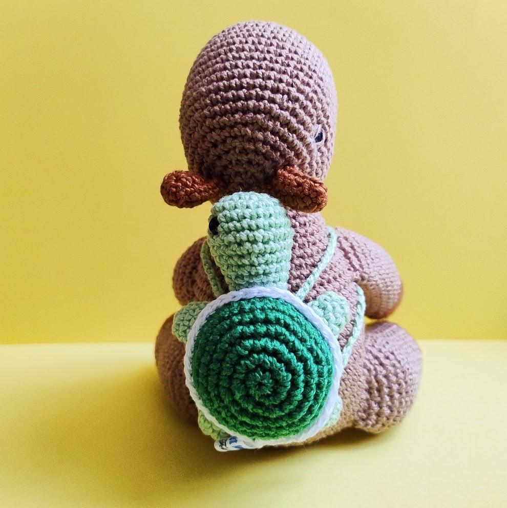 Capivara de Mochila de Tartaruga