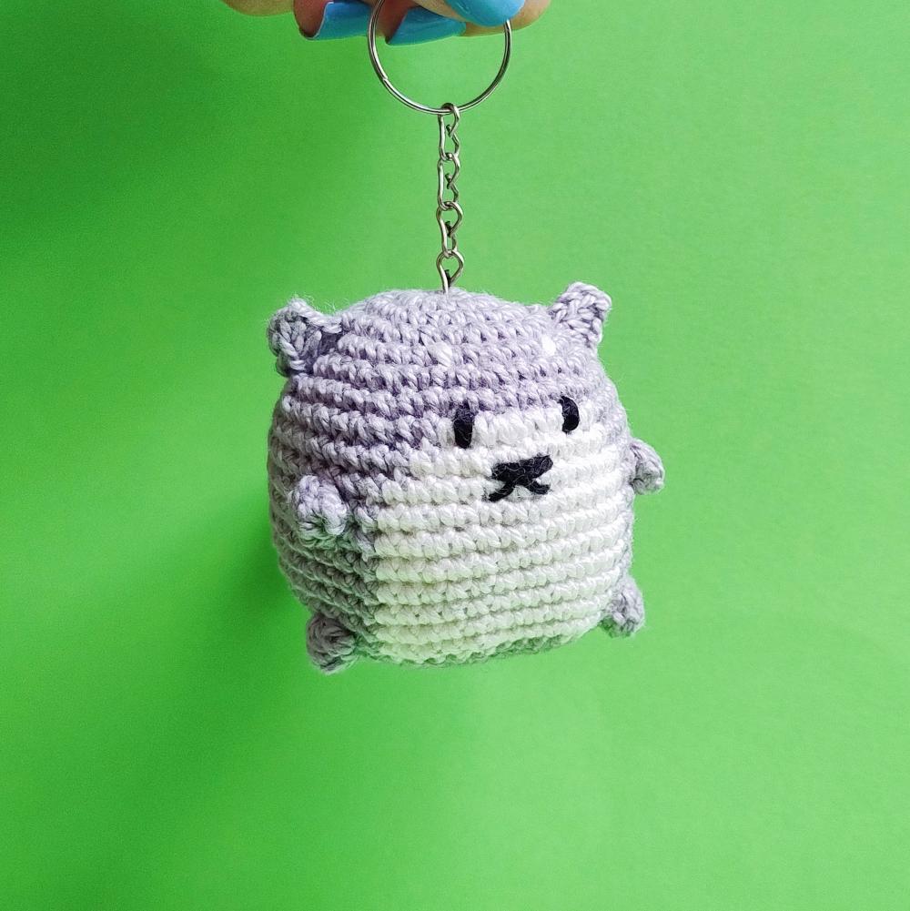 Chaveiro de Cachorro Bolinha Husky