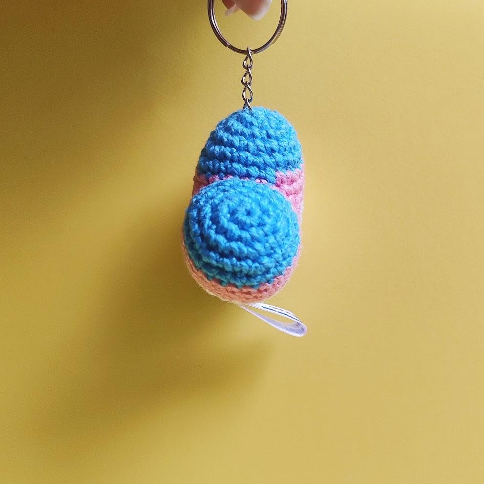 Chaveiro Mini Coração Bandeira Lgbt+ Trans
