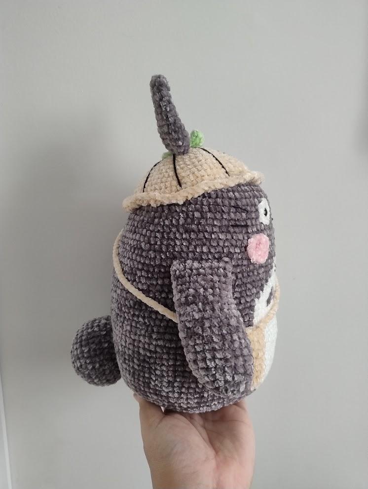 Totoro de Pelúcia com Chapéu