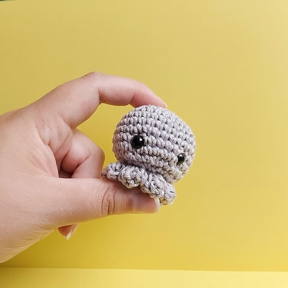 Chaveiro de Polvo Cinza