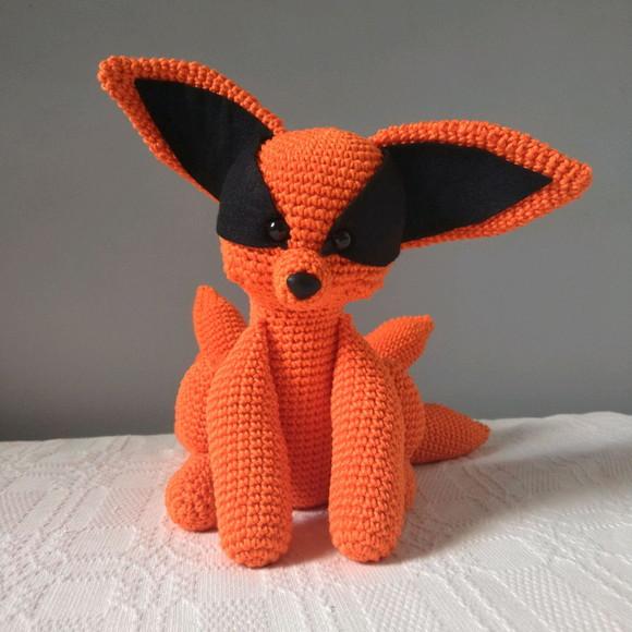 Boneco do Kurama Kyuubi do anime Naruto