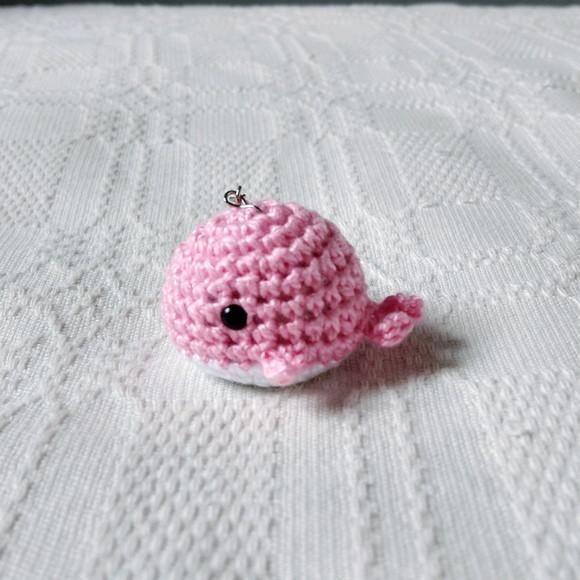 Chaveiro de Baleia Rosa