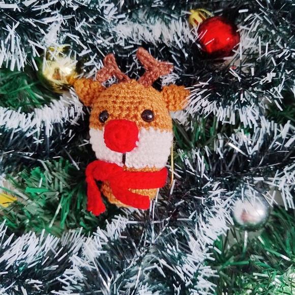 Enfeite de Natal de Rena