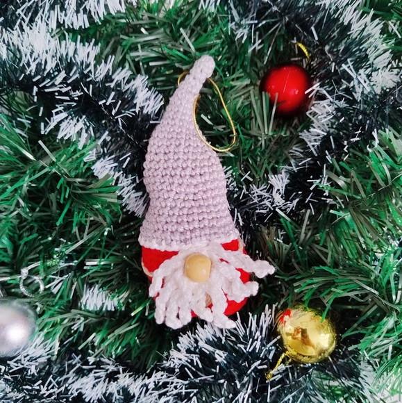 Enfeite De Natal De Gnomo
