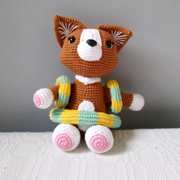Corgi Lancelot Com Boias