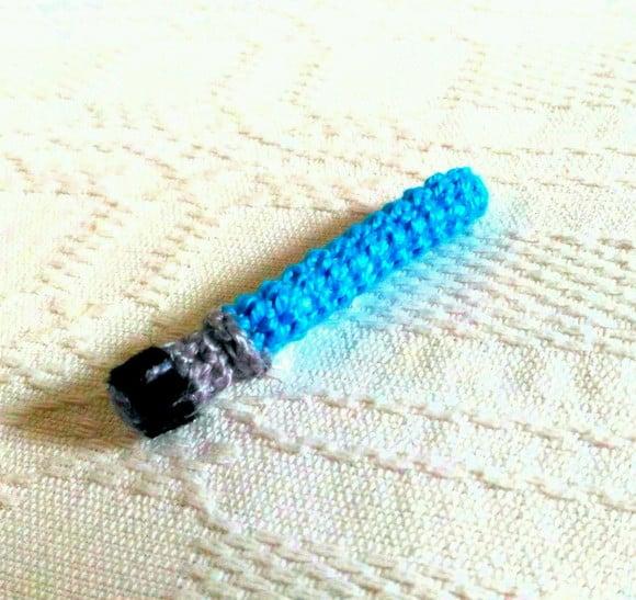 Chaveiro Sabre de Luz Azul Star Wars