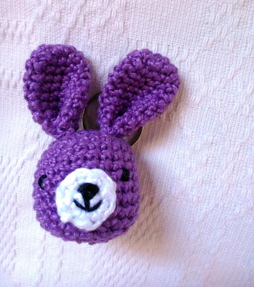 Chaveiro De Coelho Roxo