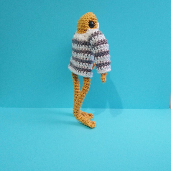 Sapo Amarelo de Suéter