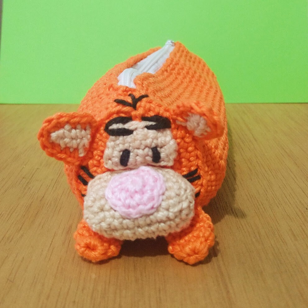 Estojo de Canetas do Tigrão do Ursinho Pooh