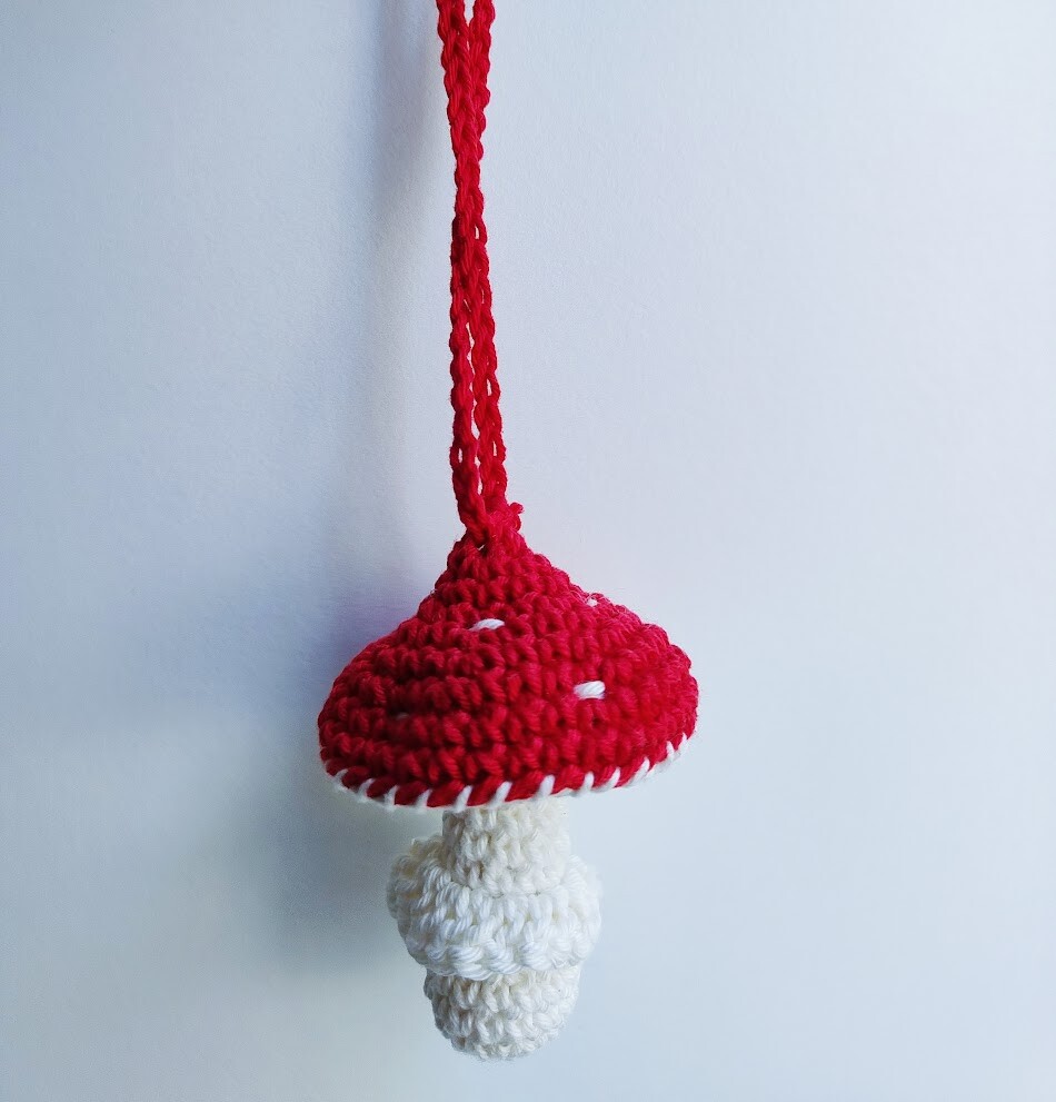 Bag Charm Cogumelo