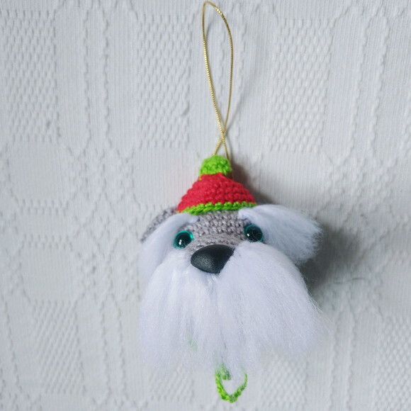 Enfeite de Natal Cachorro Natalício