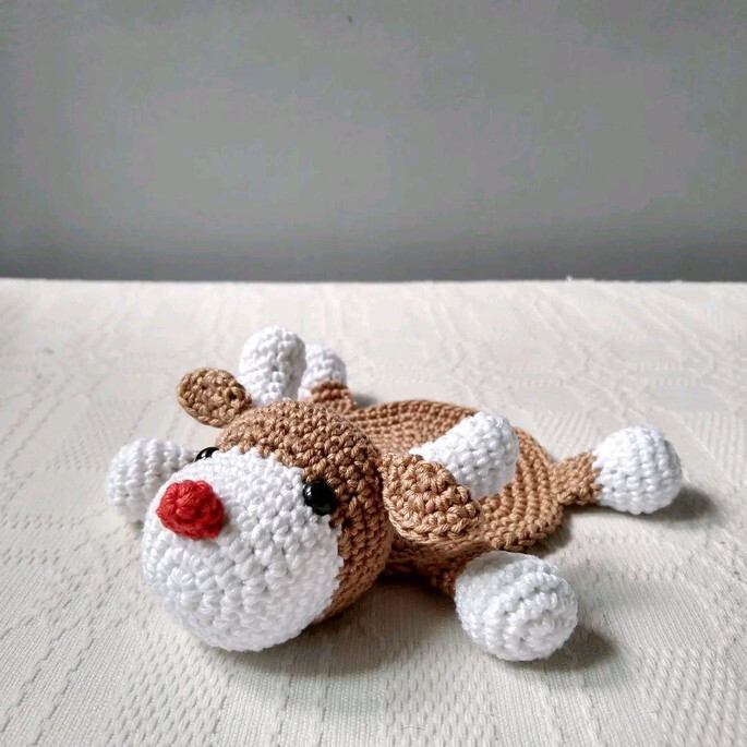 Kit de Porta Copos de Rena de Natal