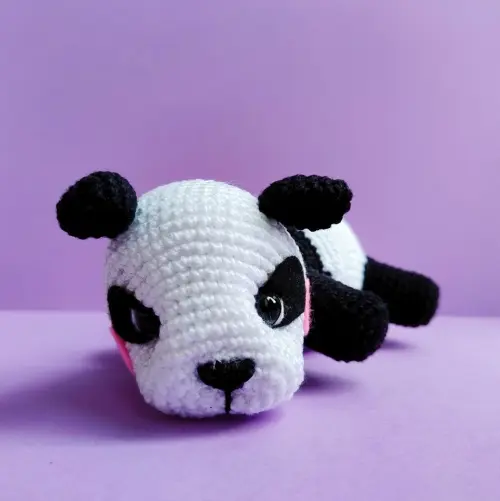Urso Panda Deitado