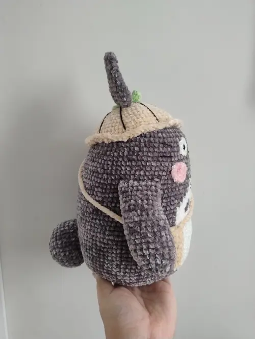 Totoro de Pelúcia com Chapéu