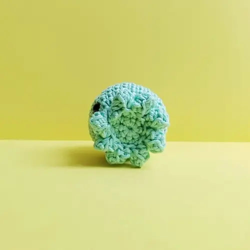 Chaveiro de Polvo Verde Menta