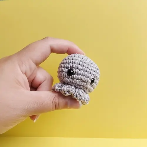 Chaveiro de Polvo Cinza