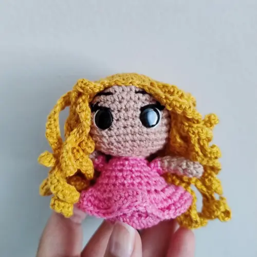 Mini Amigurumi Feminino Personalizado