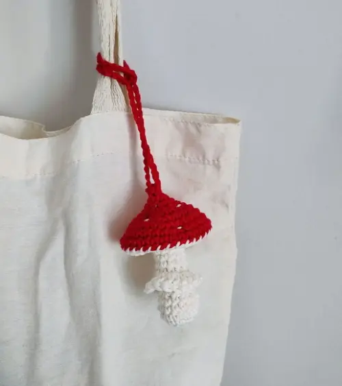 Bag Charm Cogumelo
