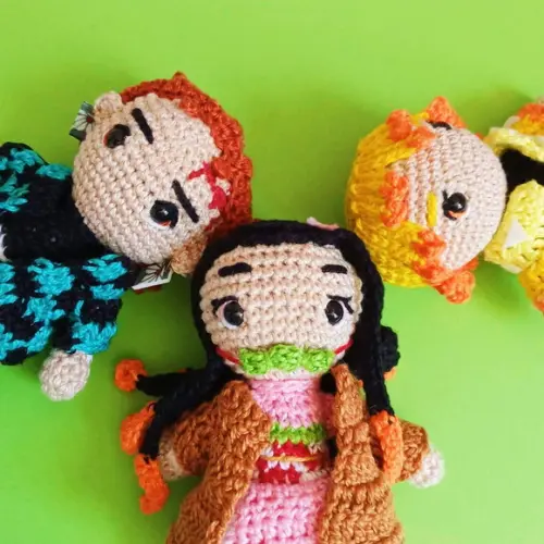 Kit Demon Slayer Tanjiro, Nezuko e Zenitsu