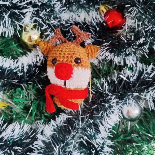 Enfeite de Natal de Rena