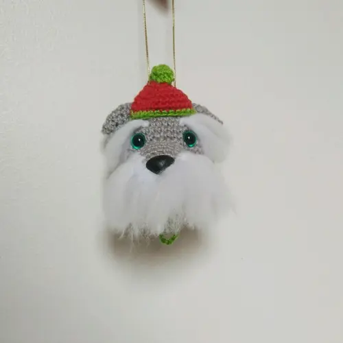 Enfeite de Natal Cachorro Natalício