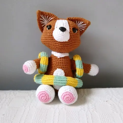 Corgi Lancelot Com Boias